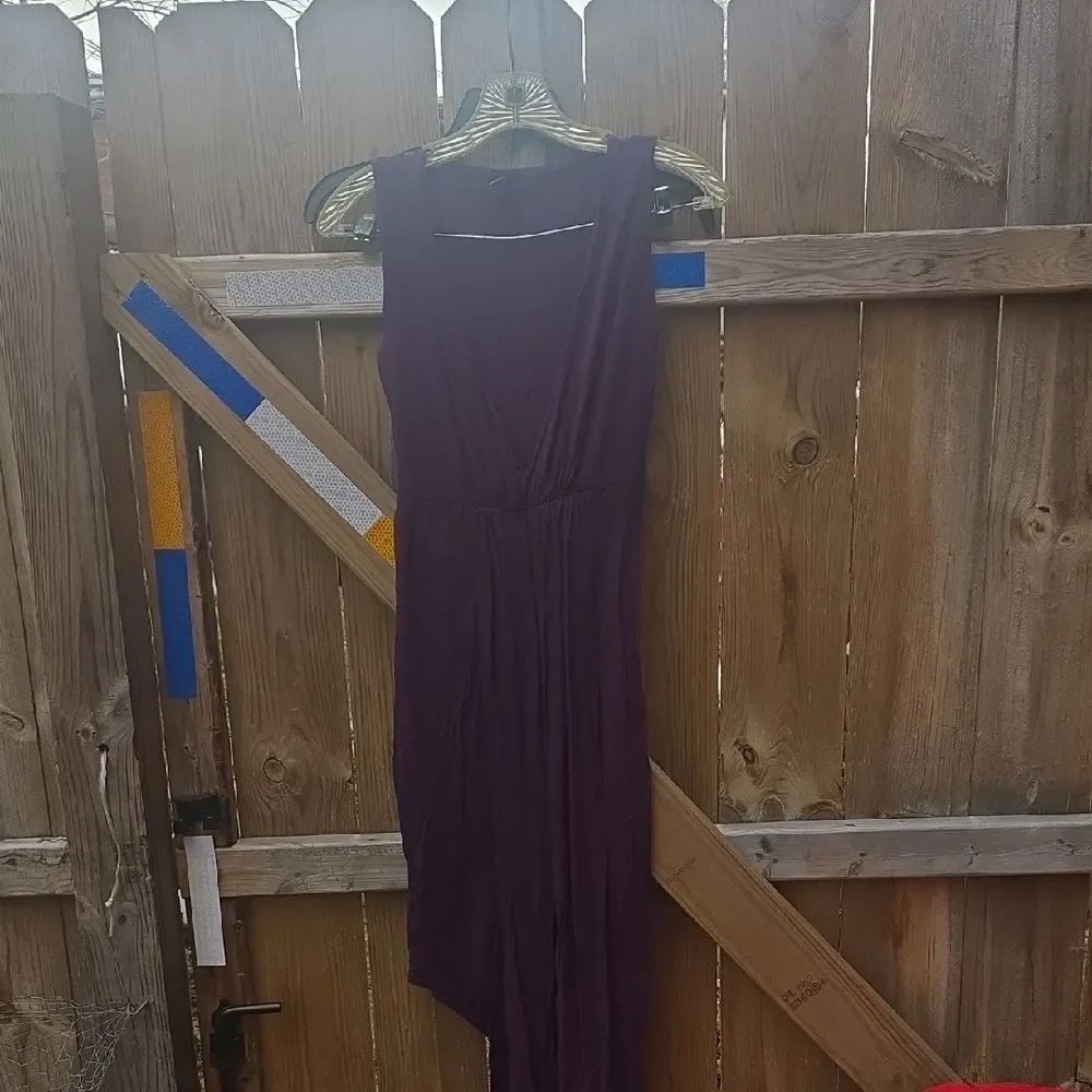 Windsor Deep Purple Asymmetrical Dress
